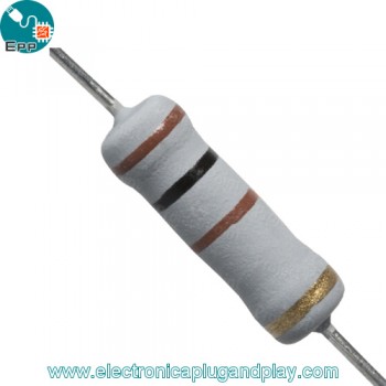 Resistencia 100 ohm 2W 5% MO